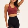Pink Seamless Activewear Top