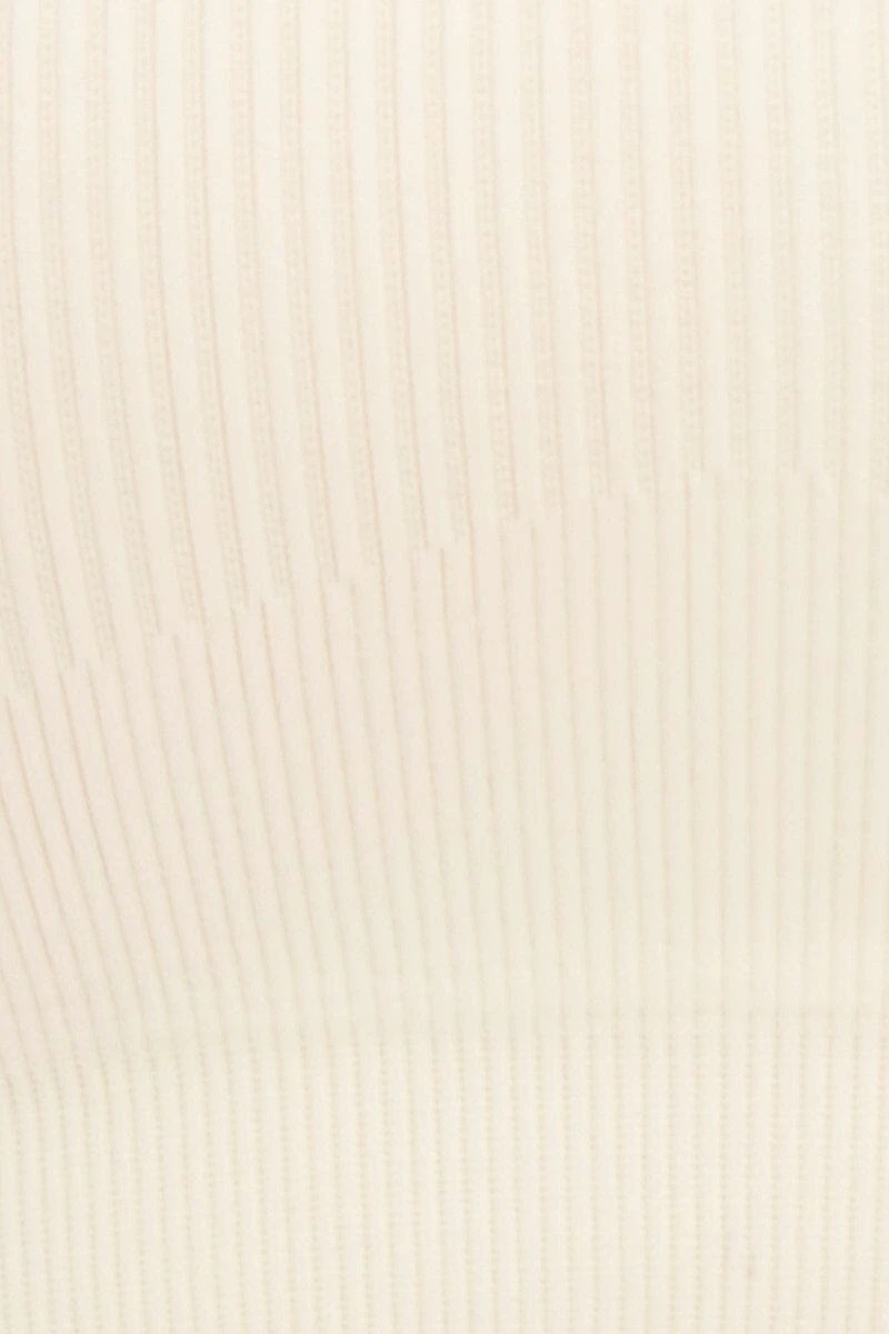 White Seamless Activewear Singlet Top 8 White Seamless Activewear Singlet Top - Image 6