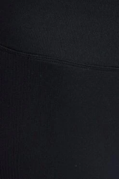 Black Seamless Top And Legging Activewear Set 13 Black Seamless Top And Legging Activewear Set -Modern Fashion Shop aw0002 84f6 black 6