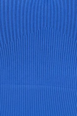 Blue Long Sleeve Top Seamless Activewear -Modern Fashion Shop aw12580x f4 cobalt 6