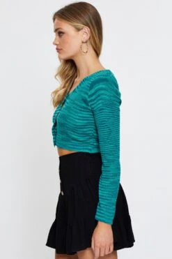 Multi Knit Cardigan Long Sleeve Crop Round Neck -Modern Fashion Shop basic cardigan multi knit cardigan long sleeve crop round neck 32965133205697
