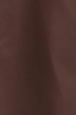 Brown Faux Leather Jacket Long Sleeve -Modern Fashion Shop blazer brown faux leather jacket long sleeve 32966634438849