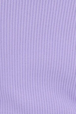 Purple Cut Out Top Long Sleeve Seamless Activewear -Modern Fashion Shop bs1981 39j lilac 6