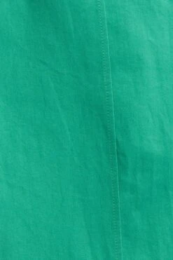 Green Workwear Jacket Long Sleeve Collared -Modern Fashion Shop coat green workwear jacket long sleeve collared 32966596034753