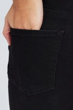 Black Skinny Denim Jeans High Rise -Modern Fashion Shop dl1369c 20r black 6