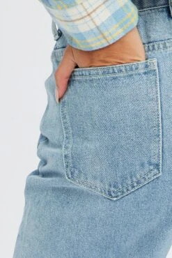 Denim Wide Leg Denim Jeans High Rise -Modern Fashion Shop dl1412a 81rb light wash 6