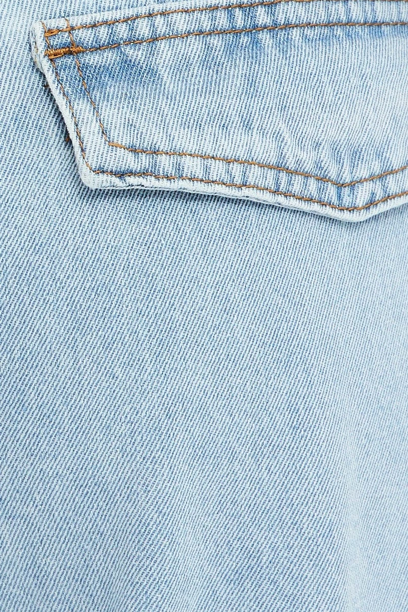 Denim Cargo Jean Multi Pocket 8 Denim Cargo Jean Multi Pocket - Image 6