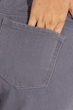 Grey Cargo Denim Jeans Low Rise -Modern Fashion Shop dl1847 33jb charcoal 6