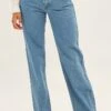 Blue Straight Denim Jeans Low Rise -Modern Fashion Shop dl1861 33j denim blue 1
