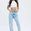 Denim Mom Denim Jeans High Rise -Modern Fashion Shop dl2109 20jb light wash 1