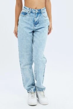 Denim Mom Denim Jeans High Rise -Modern Fashion Shop dl2109 20jb light wash 2