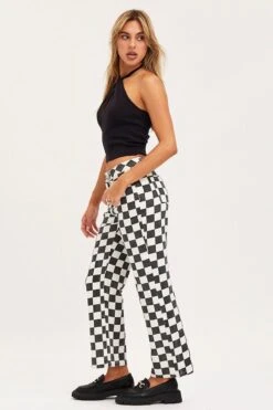 Print Straight Denim Jeans High Rise -Modern Fashion Shop hw straight leg jean print straight denim jeans high rise 32965608079553