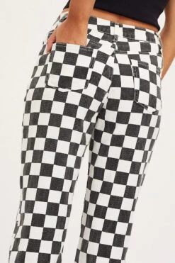 Print Straight Denim Jeans High Rise -Modern Fashion Shop hw straight leg jean print straight denim jeans high rise 32965608243393