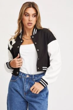 Black Graphic Jacket Long Sleeve Oversized -Modern Fashion Shop jacket black graphic jacket long sleeve oversized 32966604128449