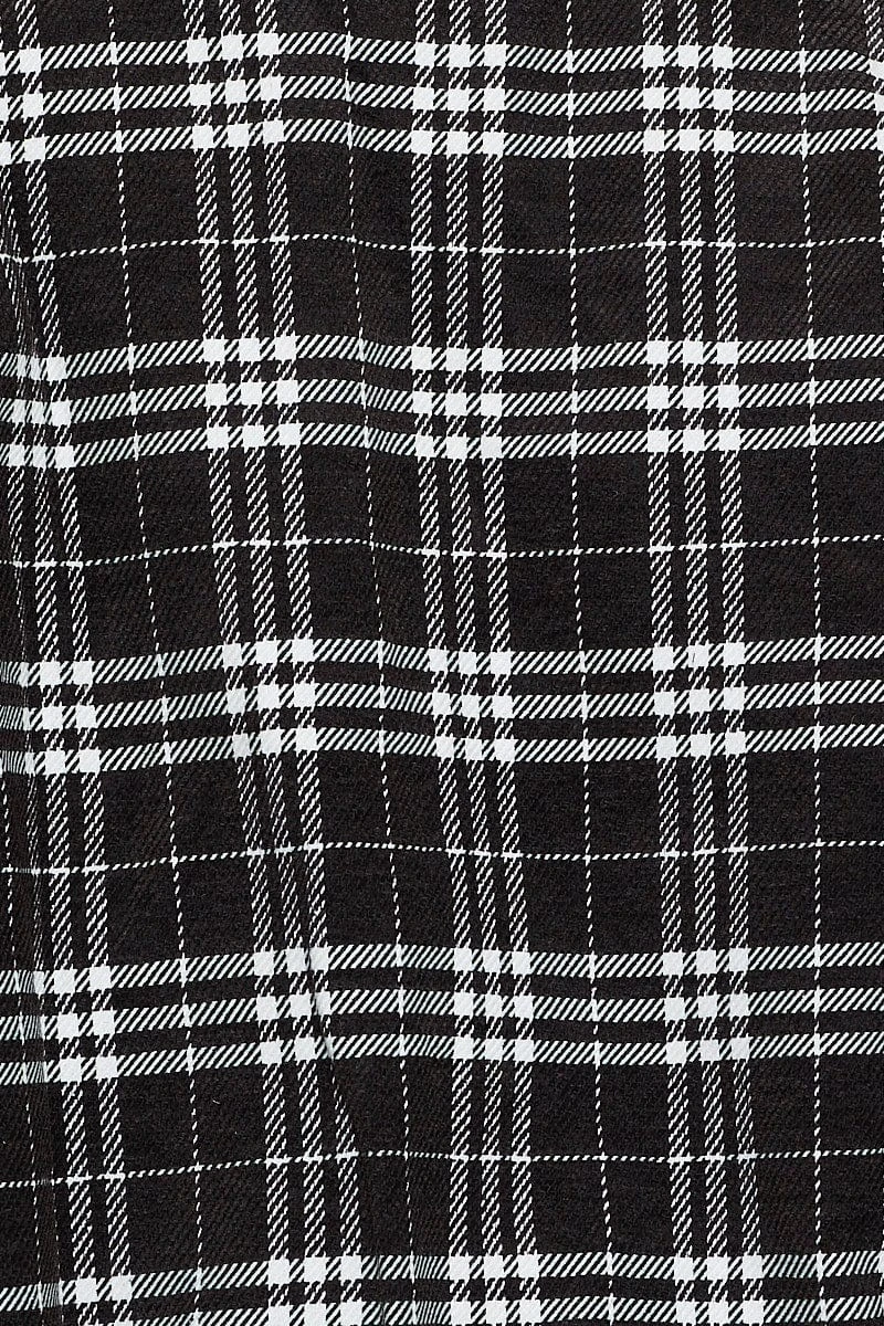 Check Oversized Jacket Long Sleeve 8 Check Oversized Jacket Long Sleeve - Image 6