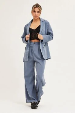 Grey Oversized Blazer 11 Grey Oversized Blazer -Modern Fashion Shop jacket grey oversized blazer 32966605635777