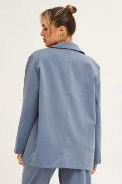 Grey Oversized Blazer 14 Grey Oversized Blazer -Modern Fashion Shop jacket grey oversized blazer 32966605766849