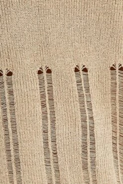 Beige Cardigan Long Sleeve V Neck Button Ladder Knitted 13 Beige Cardigan Long Sleeve V Neck Button Ladder Knitted -Modern Fashion Shop kn0192x 40cb stone 6