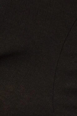 Black Crop Cardigan Tie Up -Modern Fashion Shop kn1679 81jb black 6