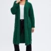 Green Longline Cardigan -Modern Fashion Shop kn1717 45jb green 1