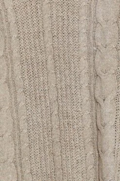 Beige Knit Cardigan Long Sleeve Relaxed Cable -Modern Fashion Shop lgline cardigan camel knit cardigan long sleeve relaxed cable 32965140611265