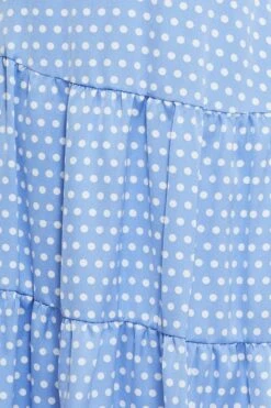 Polka Dot Midi Skirt High Rise -Modern Fashion Shop midi a line polka dot midi skirt high rise 32967543423169