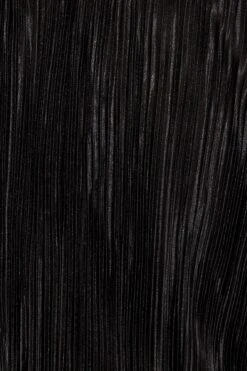 Black Jacket Long Sleeve V Neck With Chain Details -Modern Fashion Shop oj1302 38wb black 4