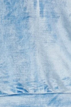 Blue Velvet Jacket Long Sleeve Hoodie -Modern Fashion Shop oj13074x f3 blue 6