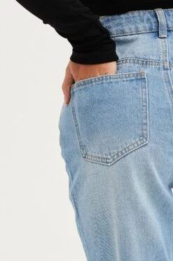 Blue Flare Denim Jeans Mid Rise 13 Blue Flare Denim Jeans Mid Rise -Modern Fashion Shop skinny jean blue flare denim jeans mid rise 32967354384577