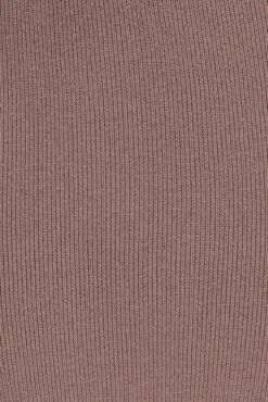 Brown Midi Skirt High Waisted A-line Ladder Knit -Modern Fashion Shop sl8061 40cb mocha 6