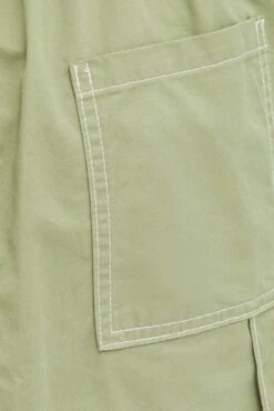 Green Cargo Skirt High Rise Elastic Two-way Midi Mini -Modern Fashion Shop sm0321 84cb khaki 6