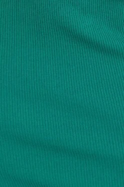 Green Knit Skirt Midi High Rise -Modern Fashion Shop sm1285dx 40p green 6