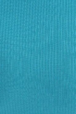 Green Midi Skirt High Rise Ribbed Jersey -Modern Fashion Shop sm17734 36pb jade 6