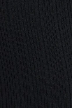 Black Knit Skirt High Rise Maxi -Modern Fashion Shop sm2166 40jb black 6