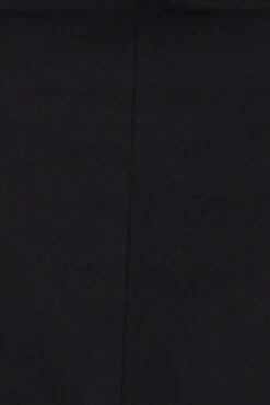 Black Cargo Skirt Midi Cotton -Modern Fashion Shop sm2574 36p black 6