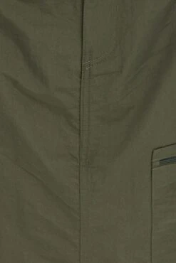 Green Parachute Skirt Cargo Mid Rise -Modern Fashion Shop sm2847 81p khaki 6