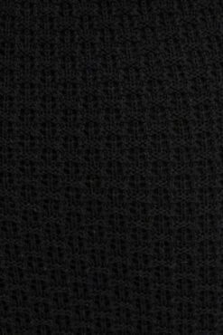 Black Knit Skirt Midi Crochet -Modern Fashion Shop sm3102x 40p black 6