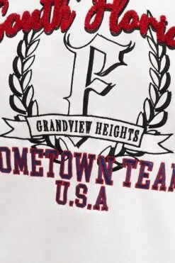 White Graphic Sweater Embroided -Modern Fashion Shop sweater white graphic sweater embroided 32966145212609