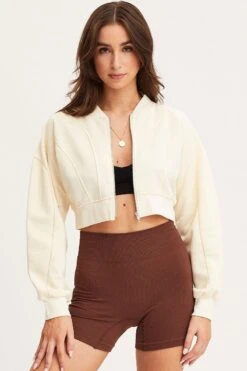 White Crop Sweater 22 White Crop Sweater -Modern Fashion Shop sweater winter whi crop sweater 32887822090433