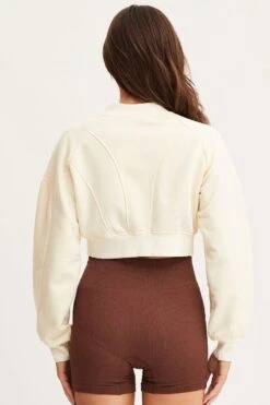 White Crop Sweater 24 White Crop Sweater -Modern Fashion Shop sweater winter whi crop sweater 32887822155969