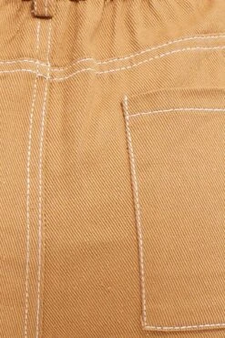 Beige Cargo Pants Out Pocket -Modern Fashion Shop track long nude cargo pants out pocket 32964966285505