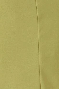 Green Top Waistcost Sleeveless V Neck Button Up Relaxed -Modern Fashion Shop wc0091 34wb sage 6