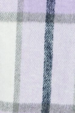 Purple Check Long Checked Print Jacket Long Sleeves -Modern Fashion Shop wcc8248ca 36wb check 6