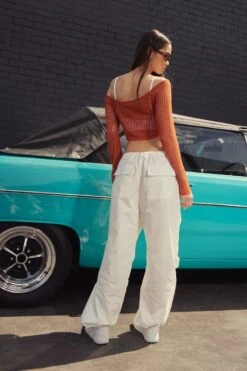 White Cargo Pants Low Rise 12 White Cargo Pants Low Rise -Modern Fashion Shop work pant white cargo pants low rise 33102505476289