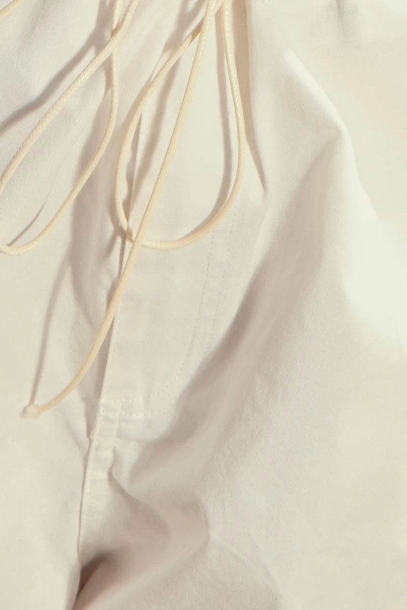 White Cargo Pants Low Rise 8 White Cargo Pants Low Rise - Image 6